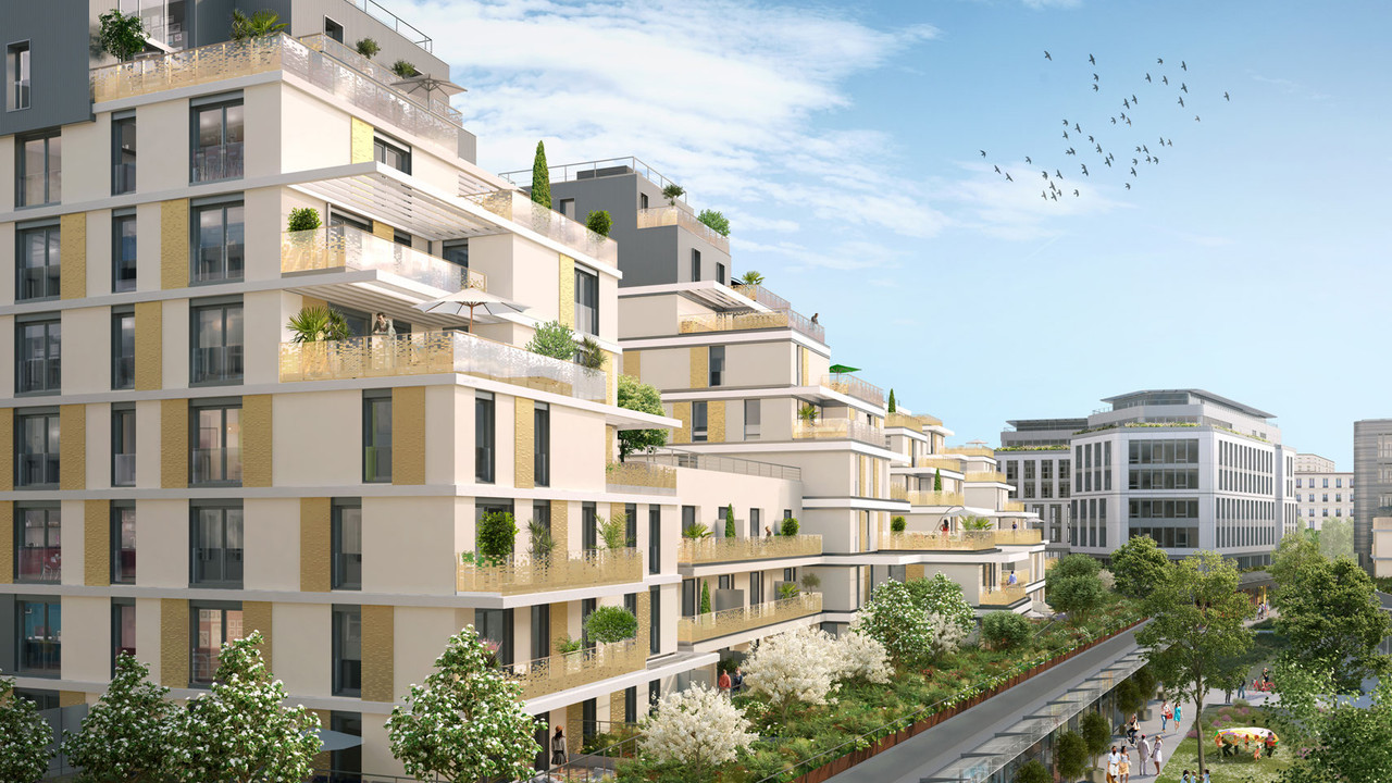 92130 Issy Les Moulineaux City Hall A High End 1 Bed Of 49 21m2 With 4 18 M Loggia See Plan Vi Moulin